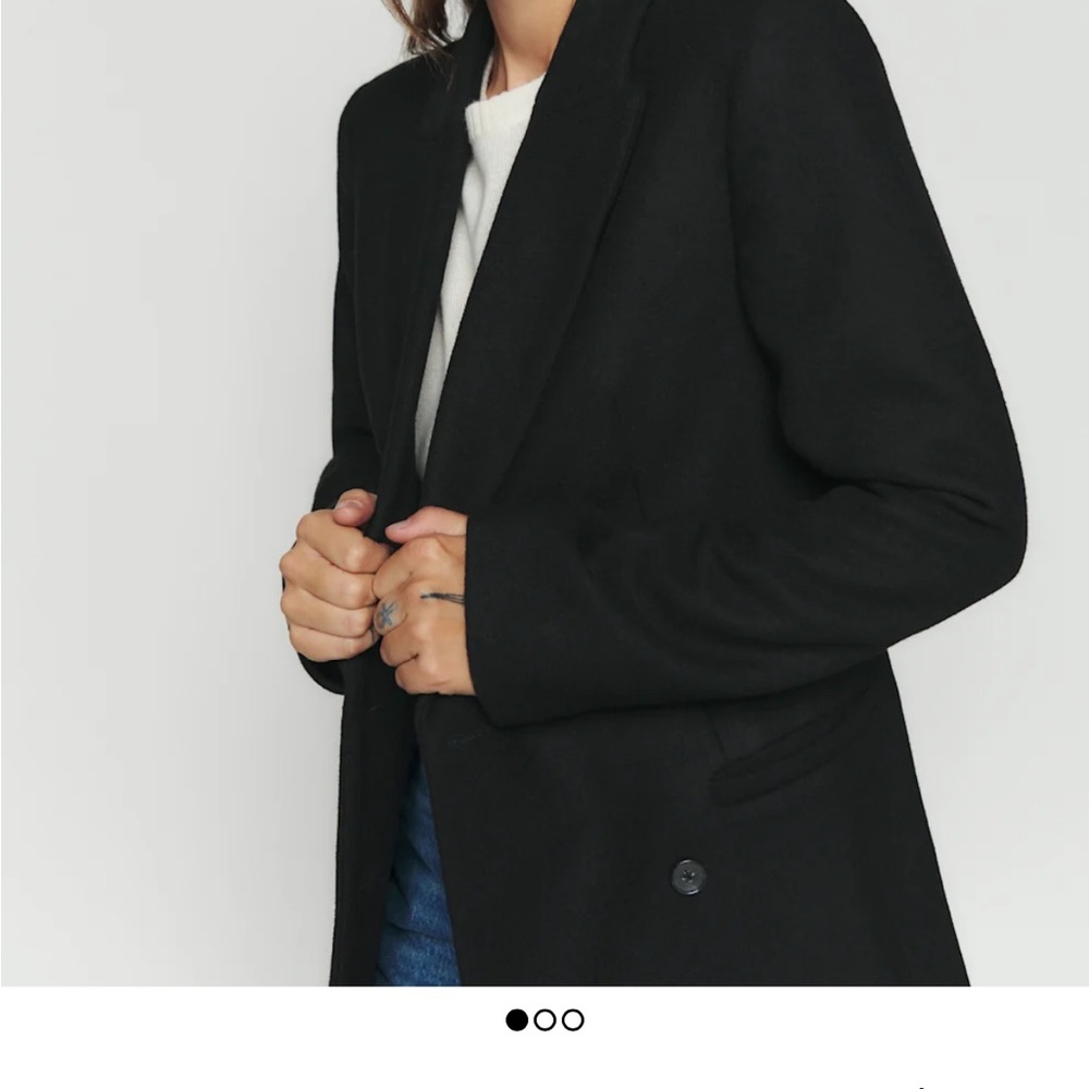 Reformation women’s black blazer size medium good condition